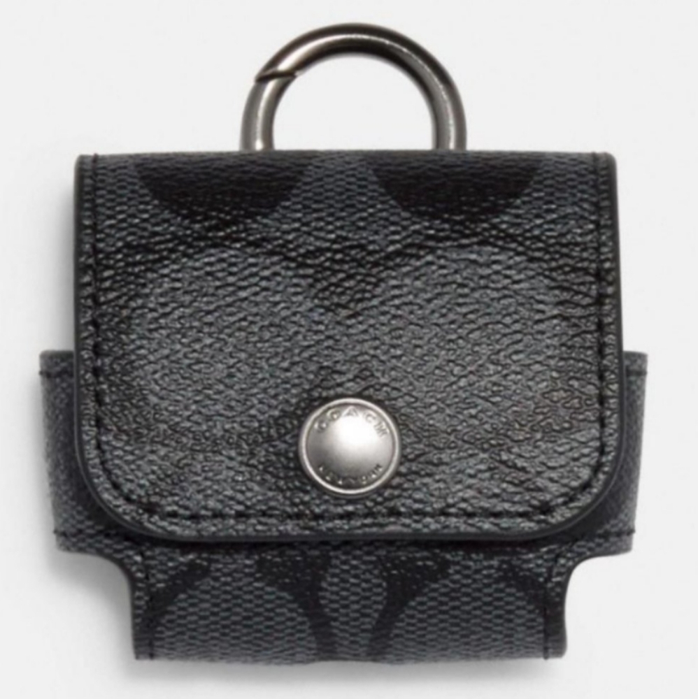 Coach AirPod Pro signature case holder